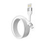 Data - кабель YOKI EXTRA YK-EX11 USB to micro-USB 60W 1.2m, White