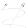Data - кабель YOKI EXTRA YK-EX11 USB to micro-USB 60W 1.2m, White
