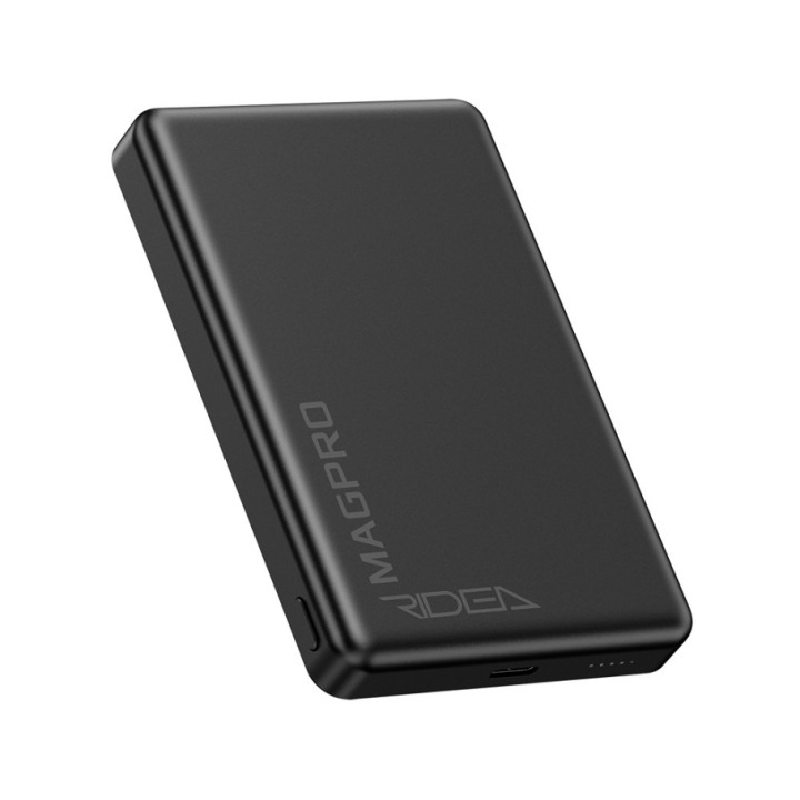 Зовнішній акумулятор Power Bank Ridea RP-M10 MAGPRO Type-C PD20W / QI 15W 10000mAh, Black