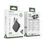 Внешний аккумулятор Power Bank AceFast M15 Type-C PD20W with cable 10000mAh, Black