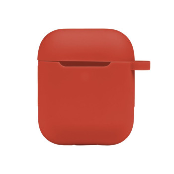 Чохол Silicone Case with hook для Airpods 1 / 2, Red