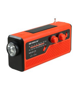 Радіоприймач FM радіо HXD-F992A 2000 mAh, Red