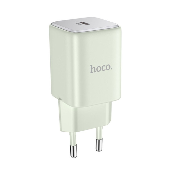 Сетевое Зарядное Устройство Hoco N43 PD30W / QC3.0 3A, Green