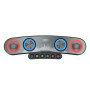 Портативна колонка Bluetooth XO F36 Speaker з RGB підсвічуванням 2400mAh, Black