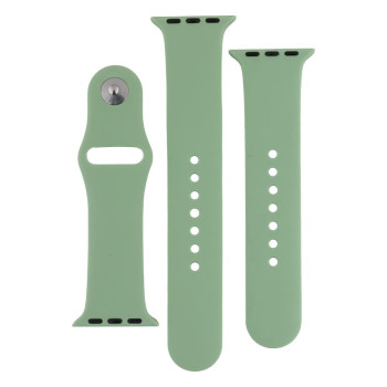 Ремінець Silicone Two-Piece для Apple Watch 38 / 40mm, 01, Mint