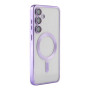 Чохол TPU Metallic Full Camera with Magsafe для Samsung Galaxy S25+ 5G