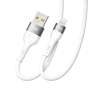 USB Data-кабель Ridea RC-XS51 X-Silicone 12W 2,4A Lightning 1.2m, White