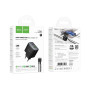 Мережевий зарядний пристрій Hoco C158A USB QC3.0 / Type-C PD45W with cable, Black