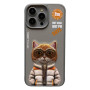 Чохол накладка TPU + PC Nimmy 3D with Matal Buttons для iPhone 15