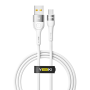 Data - кабель YOKI EXTRA YK-EX11 USB to micro-USB 60W 1.2m, White