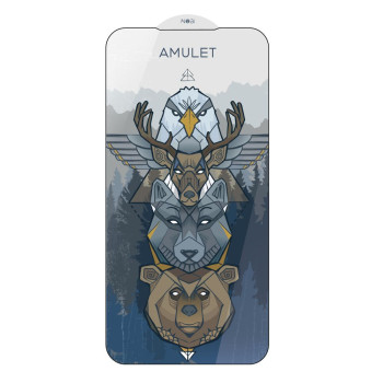 Защитное стекло AMULET 2.5D HD Antistatic для Apple iPhone 12 Pro Max, Black