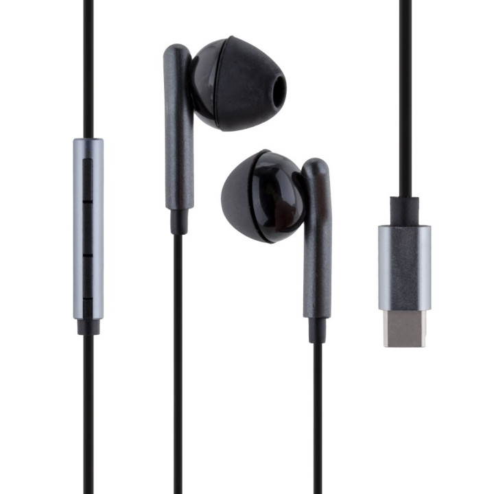 Провідні вакуумні навушники Yison X6 Type-C, Black