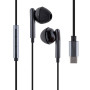 Провідні вакуумні навушники Yison X6 Type-C, Black