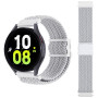 Ремешок Nylon 22mm Elastic Adjustment для Samsung / Amazfit / Huawei, White