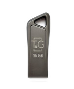USB флешка Flash Drive T&G Metal 114 16gb, Steel
