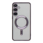 Чохол TPU Metallic Full Camera with Magsafe для Samsung Galaxy S25+ 5G