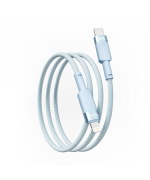 Data-кабель Ridea RC-CP43 ColorPro Type-C to Lightning 30W 1.2m, Blue