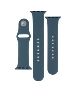 Ремешок Silicone Two-Piece для Apple Watch 38 / 40mm, 62, Granny grey