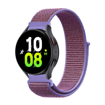 Ремінець 20mm Nylon для Samsung / Amazfit / Huawei, Purple