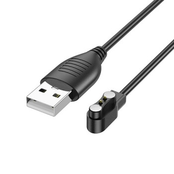 USB кабель-зарядка для годинника Hoco Y3 Pro, Black
