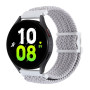 Ремешок Nylon 22mm Elastic Adjustment для Samsung / Amazfit / Huawei, White