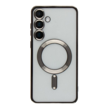 Чехол TPU Metallic Full Camera with Magsafe для Samsung Galaxy S25+ 5G