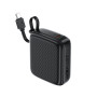 Внешний аккумулятор Power Bank AceFast M15 Type-C PD20W with cable 10000mAh, Black