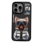 Чохол накладка TPU + PC Nimmy 3D with Matal Buttons для iPhone 15