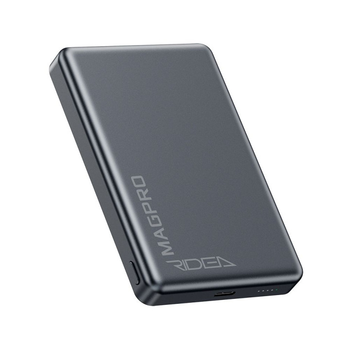 Портативна батарея Ridea RP-M10 MAGPRO QC / PD 20W, QI 15W with Magnetic 10000mAh, Gray