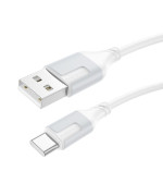 USB Кабель Borofone BX101 Creator Type-C 3A 1m, White
