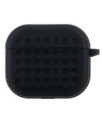 Чехол-футляр для наушников Silicone Fashion Case with Hook для Airpods 3, Black