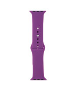 Ремінець Silicone One-Piece Size-S для Apple Watch 38 / 40mm, 05, Lilac