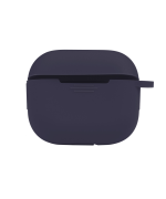 Чохол-футляр для навушників Silicone Case with microfibra для Samsung Buds FE / Buds 2 / Buds 2 Pro / Buds Live, Dark blue