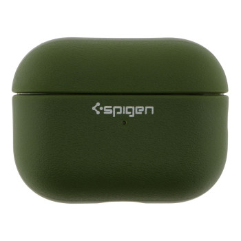 Чохол Spigen Leather Armor для Airpods Pro 2, Pitch Green