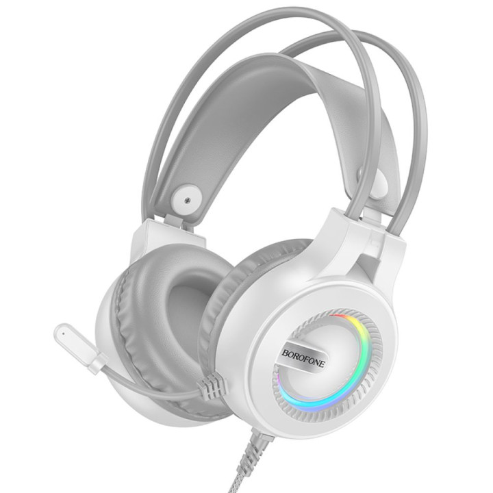 Игровые Наушники Borofone BO111 Eminen 2м, White
