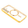 Чохол TPU Metallic Full Camera with Mag для Samsung Galaxy S24+ rose gold