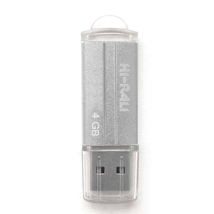 USB флешка Flash Drive Hi-Rali Corsair 4gb, Steel