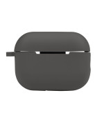 Чехол Silicone Case with hook для Airpods Pro 2, Dark grey