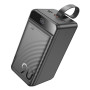 Power Bank Hoco J123D Element 22.5W+PD20W з цифровим дисплеєм 90000 mAh, Black