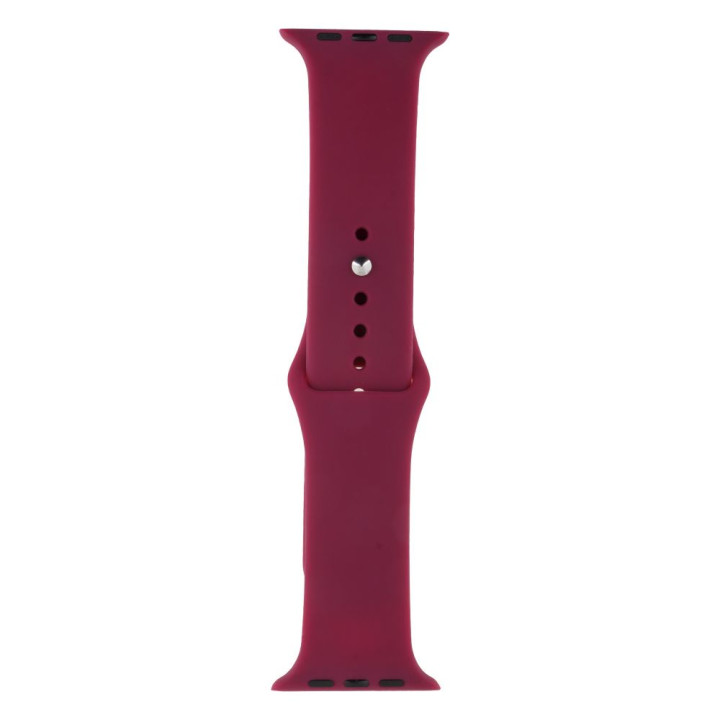 Ремінець Silicone One-Piece Size-S для Apple Watch 42 / 44mm, 63, Garnet