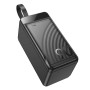 Power Bank Hoco J123D Element 22.5W+PD20W з цифровим дисплеєм 90000 mAh, Black