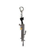 Металлический брелок M249 для ключей, Grey
