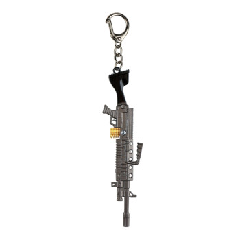 Металлический брелок M249 для ключей, Grey