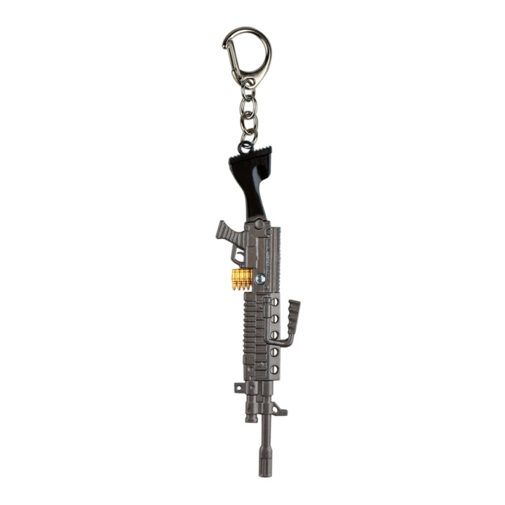 Металлический брелок M249 для ключей, Grey