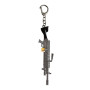 Металлический брелок M249 для ключей, Grey