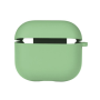 Чехол-футляр для наушников Silicone Case with microfibra для Airpods 4, Spearmint