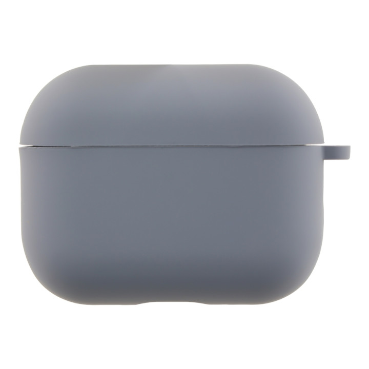 Чохол - футляр Silicone Case with microfibra для Airpods Pro 3, Lavender grey