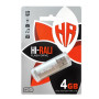 USB флешка Flash Drive Hi-Rali Rocket 4gb, Steel