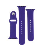 Ремінець Silicone Two-Piece для Apple Watch 38 / 40mm, 39, Elegant purple
