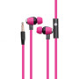 Провідні вакуумні навушники-гарнітура Celebrat S30 1.2 м, Pink